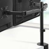 NNEDSZ Monitor Arm Mount Dual 32 Black