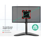 NNEDSZ Monitor Arm Stand Single Black