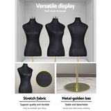 NNEDSZ Female Mannequin Dummy Model Dressmaker Clothes Display Torso Tailor BK