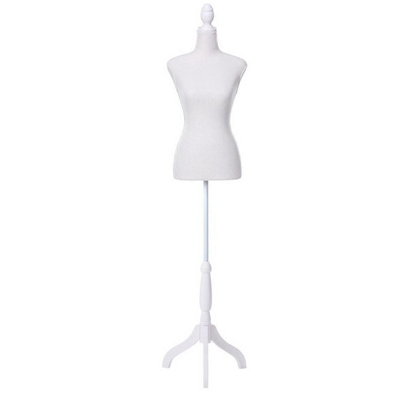 NNEDSZ Female Mannequin 170cm Model Dressmaker Clothes Display Torso Tailor Wedding White