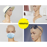 NNEDSZ Female Mannequin Head Dummy Model Display Shop Stand Professional Use