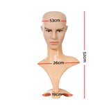 NNEDSZ Male Mannequin Head Dummy Model Display Shop Stand Professional Use