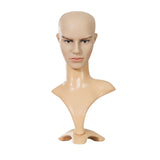 NNEDSZ Male Mannequin Head Dummy Model Display Shop Stand Professional Use