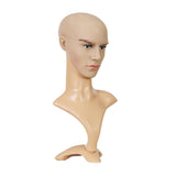 NNEDSZ Male Mannequin Head Dummy Model Display Shop Stand Professional Use
