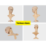 NNEDSZ Male Mannequin Head Dummy Model Display Shop Stand Professional Use