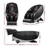 NNEDSZ Livemor Massage Chair Zero Gravity Electric Massage Recliner Chair DeBlack