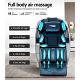 NNEDSZ Livemor Massage Chair Zero Gravity Electric Massage Recliner Chairs DeBlue
