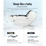 NNEDSZ Livemor Massage Chair Electric Zero Gravity Bed Recliner Kneading Massager