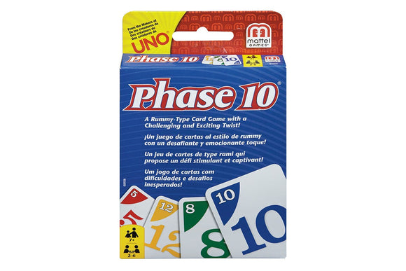 NNEKG Phase 10 Card Game