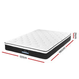 NNEDSZ Bedding Bonita Euro Top Bonnell Spring Mattress 21cm Thick – Double