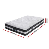 NNEDSZ Bedding Lotus Tight Top Pocket Spring Mattress 30cm Thick – King Single