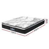 NNEDSZ Bedding Como Euro Top Pocket Spring Mattress 32cm Thick – Queen