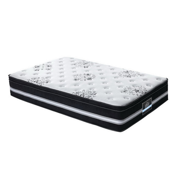 NNEDSZ Bedding Donegal Euro Top Cool Gel Pocket Spring Mattress 34cm Thick – King Single
