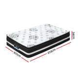 NNEDSZ Bedding Donegal Euro Top Cool Gel Pocket Spring Mattress 34cm Thick – King Single