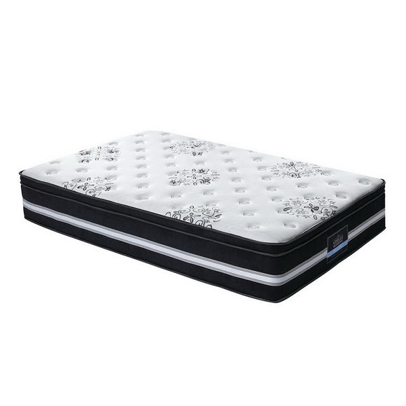 NNEDSZ Bedding Donegal Euro Top Cool Gel Pocket Spring Mattress 34cm Thick ? Single