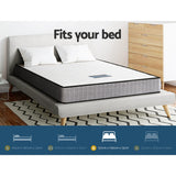 NNEDSZ Mattress Medium Firm Mattresses Tight Top Bed Bonnel Spring 13cm DOUBLE