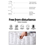 NNEDSZ Bedding Franky Euro Top Cool Gel Pocket Spring Mattress 34cm Thick – King