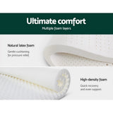 NNEDSZ Bedding Ronnie Euro Top Latex Pocket Spring Mattress 34cm Thick ? Single