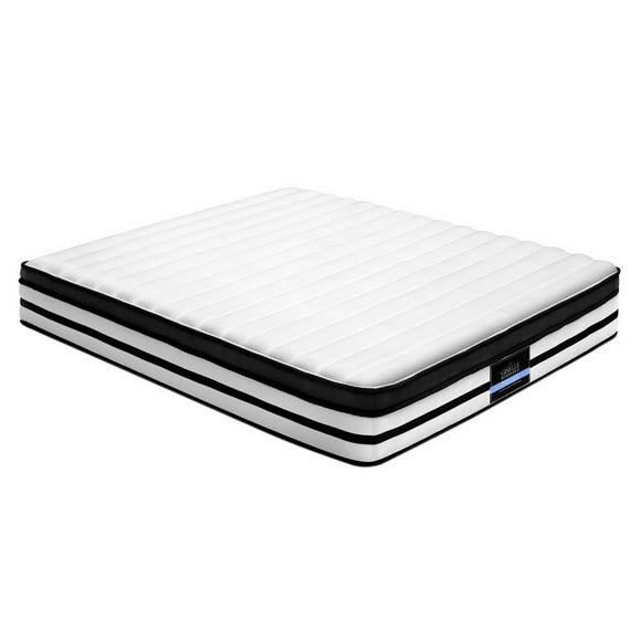 NNEDSZ Bedding Rostock Euro Top Pocket Spring Mattress 27cm Thick – King