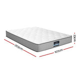 NNEDSZ Bedding King Single Mattress Extra Firm Pocket Spring Foam Super Firm