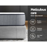 NNEDSZ Bedding Queen Mattress Extra Firm Pocket Spring Foam Super Firm 23cm