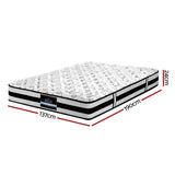 NNEDSZ Bedding Rumba Tight Top Pocket Spring Mattress 24cm Thick – Double