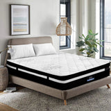 NNEDSZ King Single Bed Mattress Size Extra Firm 7 Zone Pocket Spring Foam 28cm