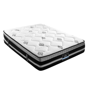 NNEDSZ Bedding Galaxy Euro Top Cool Gel Pocket Spring Mattress 35cm Thick – Queen