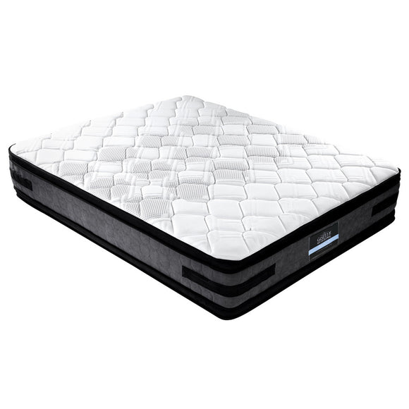 NNEDSZ Bedding Luna Euro Top Cool Gel Pocket Spring Mattress 36cm Thick – King