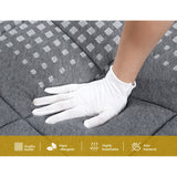 NNEDSZ Mattress Pillow Top Bed Size Bonnell Spring Medium Firm Foam 18CM DOUBLE