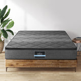 NNEDSZ Mattress Pillow Top Bed Size Bonnell Spring Medium Firm Foam 18CM DOUBLE