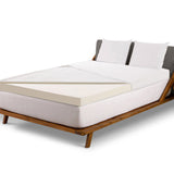 NNEDSZ Bedding Memory Foam Mattress Topper w/Cover 8cm - Queen