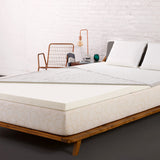 NNEDSZ Bedding Memory Foam Mattress Topper w/Cover 8cm - Queen