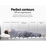 NNEDSZ Bedding Cool Gel Memory Foam Mattress Topper w/Bamboo Cover 8cm - Double