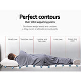 NNEDSZ Bedding Cool Gel Memory Foam Mattress Topper w/Bamboo Cover 8cm - King