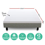 NNEDSZ Bedding Queen Size Dual Layer Cool Gel Memory Foam