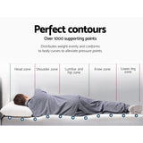 NNEDSZ Cool Gel Memory Foam Topper Mattress Toppers w/ Bamboo Cover 5cm DOUBLE