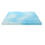 NNEDSZ Cool Gel Memory Foam Topper Mattress Toppers w/ Bamboo Cover 5cm KING