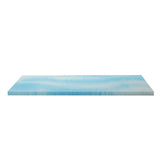 NNEDSZ Cool Gel Memory Foam Topper Mattress Toppers w/ Bamboo Cover 5cm QUEEN