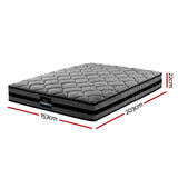 NNEDSZ Bedding Wendell Pocket Spring Mattress 22cm Thick – Queen