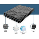 NNEDSZ Bedding Wendell Pocket Spring Mattress 22cm Thick – Queen
