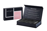 NNEKG Matt Blatt 25 Momme Premium 100% Mulberry Silk Pillowcase Pair Gift Set (Charcoal)