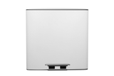 NNEKG Matt Blatt 56L Pedal Dual Compartment Soft Close Rubbish Bin (Matte White)