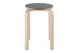 NNEKG Matt Blatt Set of 4 Replica Aalto Low Stool (Black)