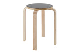 NNEKG Matt Blatt Set of 4 Replica Aalto Low Stool (Black)