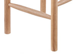 NNEKGE Set of 2 Amber Counter Stool (Oak Natural)