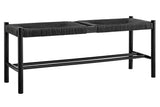 NNEKG Amber Bench Stool Large (Black Black)