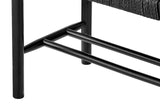 NNEKG Amber Bench Stool Large (Black Black)