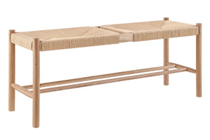 NNEKGE Amber Bench Stool Large (Oak Natural)