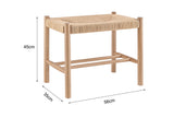 NNEKGE Amber Bench Stool Small (Oak Natural)